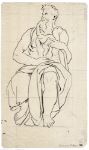 Picture of De Mozes van Michelangelo - David Humbert de Superville (Dutch, 1770-1849)