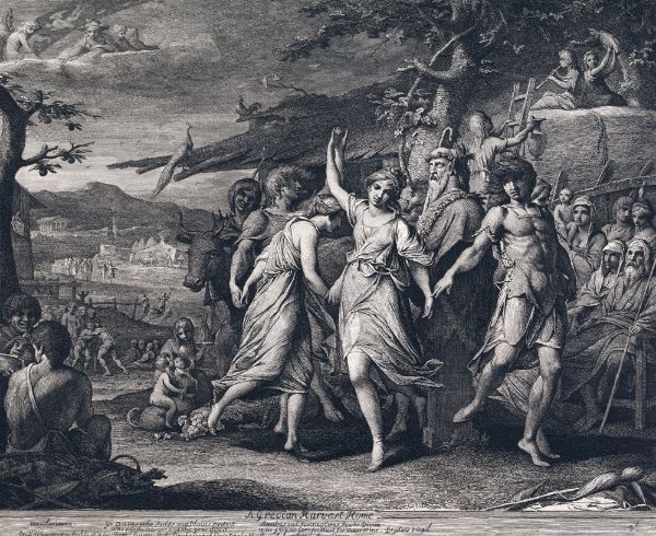 Picture of A Grecian Harvest Home (Designs for the Walls of the Great Room of the Society for the Encouragement of the Arts) (after 1783) - James Barry (English, 1741-1806)