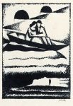 Picture of On the river (1924) - Mikuláš Galanda (Slovak, 1895 – 1938)