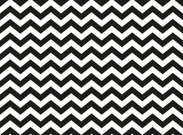 Picture of Regular black and white zigzag chevron pattern, seamless zig zag